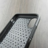 Coque iPhone X / Xs - Hybrid Armor noir Sea Foam Blue