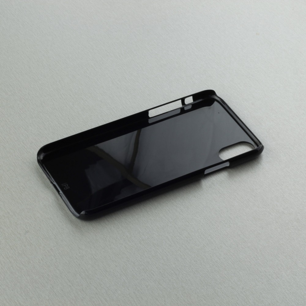 Coque iPhone X / Xs - Marble Black 01