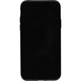 Hülle iPhone X / Xs - Silikon schwarz Angry Dont Touch