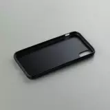 Hülle iPhone X / Xs - Silikon schwarz Angry Dont Touch