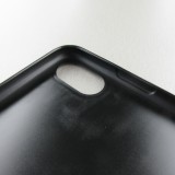 Coque iPhone X / Xs - Silicone rigide noir Enjoy the little things