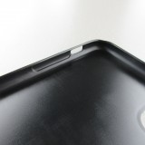 Coque iPhone X / Xs - Silicone rigide noir Enjoy the little things