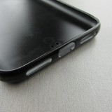 Coque iPhone X / Xs - Silicone rigide noir Enjoy the little things