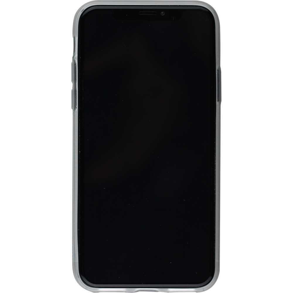 Hülle iPhone X / Xs - Silikon transparent Summer 2021 01