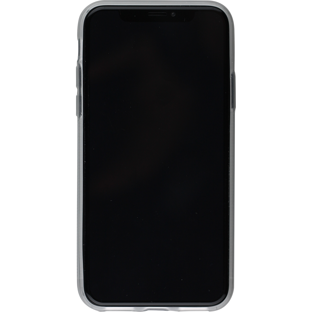 iPhone X / Xs Case Hülle - Silikon transparent Majestätischer Sonnenuntergang Pferd