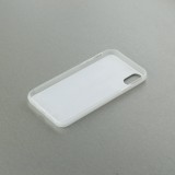 Coque iPhone X / Xs - Silicone rigide transparent Summer 2021 01