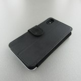 Hülle iPhone X / Xs - Wallet schwarz Enjoy the little things