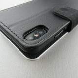 Hülle iPhone X / Xs - Wallet schwarz Enjoy the little things