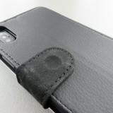 Hülle iPhone X / Xs - Wallet schwarz Enjoy the little things
