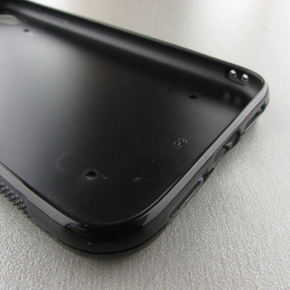 iPhone XR Case Hülle - Silikon schwarz Ostern 2025 Gruen
