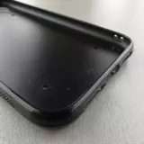 iPhone XR Case Hülle - Silikon schwarz Halloween 2025 Ghost on a bicycle
