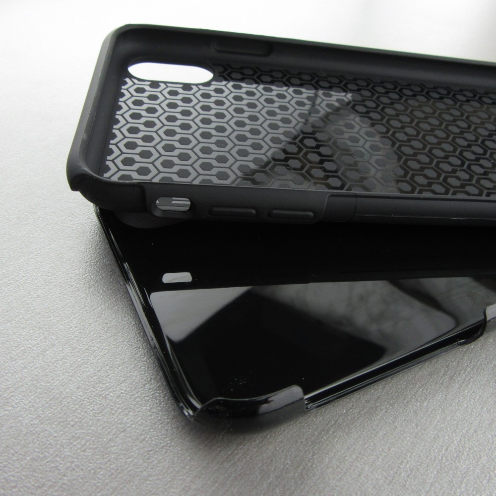 Coque iPhone Xs Max - Hybrid Armor noir Spring 19 12