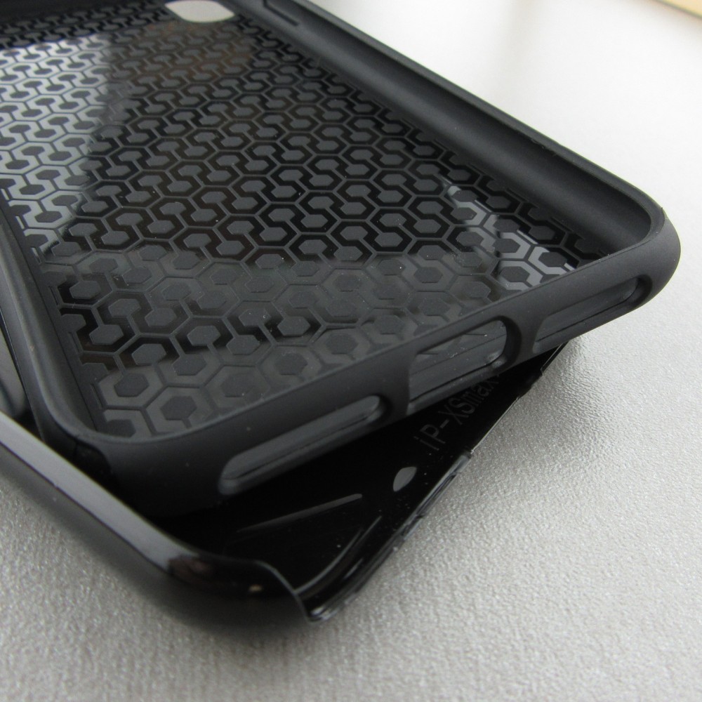 Coque iPhone Xs Max - Hybrid Armor noir Spring 19 12
