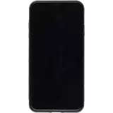 iPhone Xs Max Case Hülle - Silikon schwarz Sommer Pink Muster