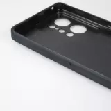 OPPO Find X5 Case Hülle - Silikon schwarz Valentin 2024 Liebe unter dem Mond