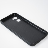 Coque OPPO Reno7 5G - Silicone rigide noir Wavy Rectangle Green Purple