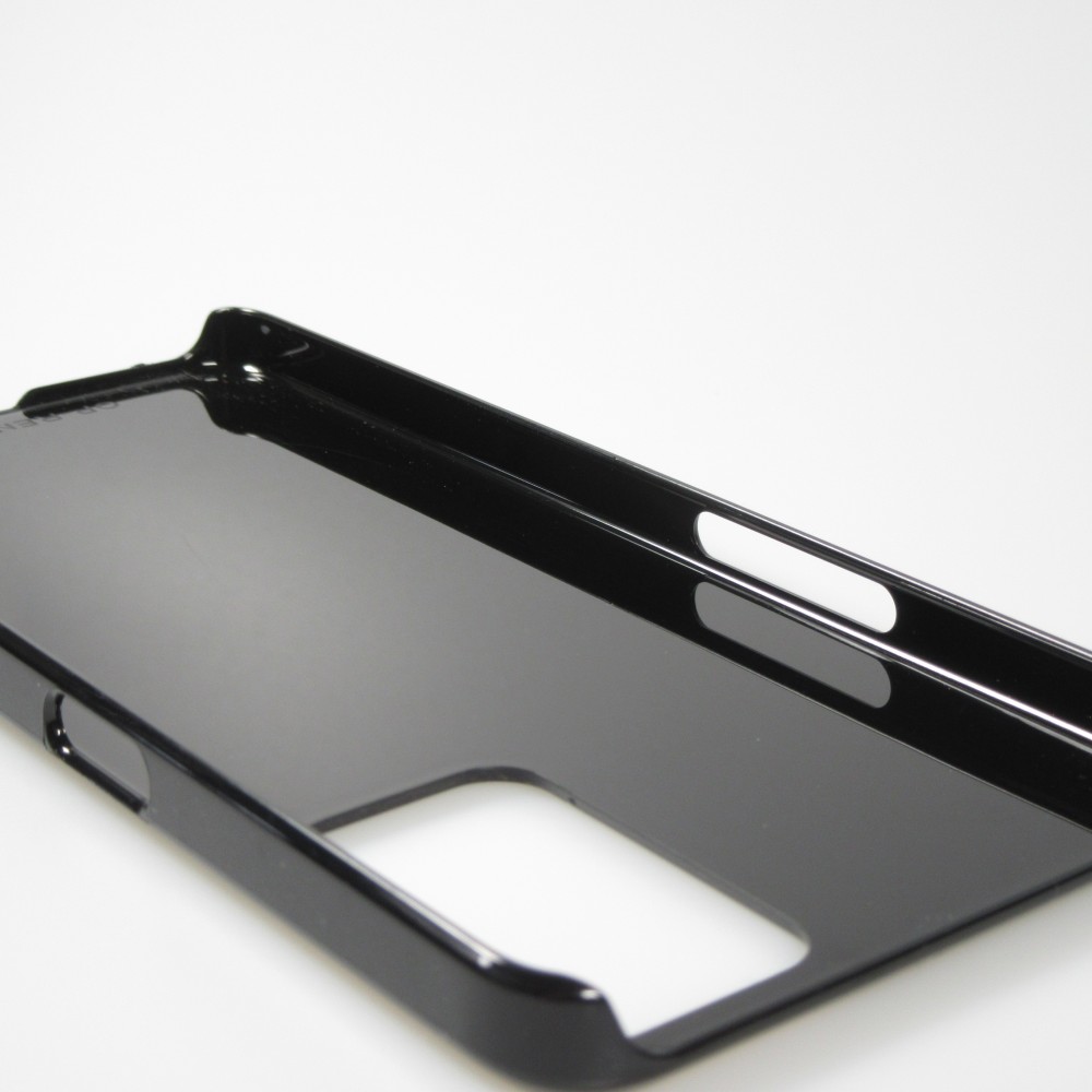 Coque OPPO Reno6 5G - Chat sur fond violet