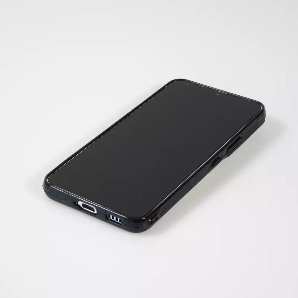 Coque Samsung Galaxy A33 5G - Silicone rigide noir Winter 22 Ski Jump