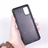 Coque Samsung Galaxy A41 - Silicone rigide noir Zermatt Ski Downhill