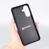Coque Samsung Galaxy A57 5G - Silicone rigide noir Summer 2025 Palmiers