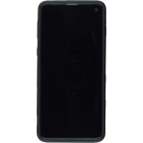 Hülle Samsung Galaxy S10 - Hybrid Armor schwarz Geometric Line red