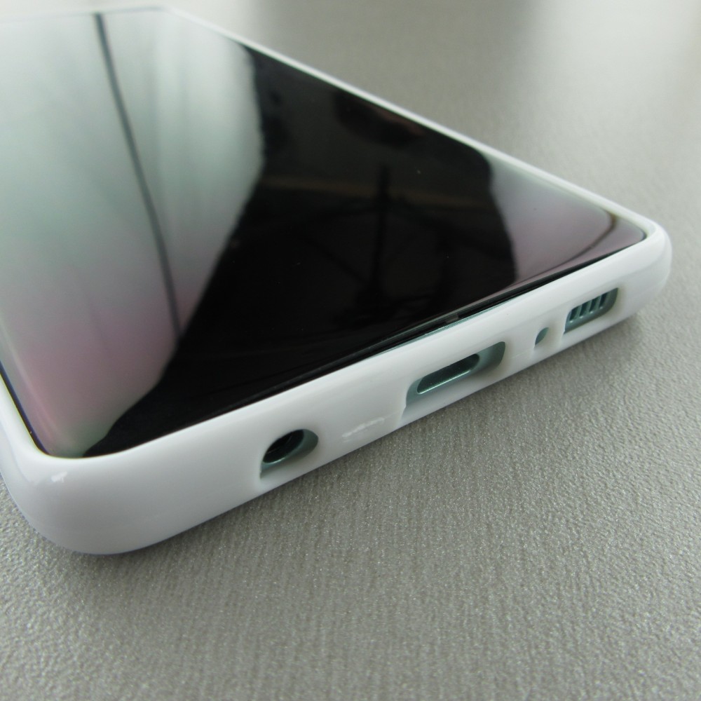 Coque Samsung Galaxy S10+ - Silicone rigide blanc Autumn 2024 New York city