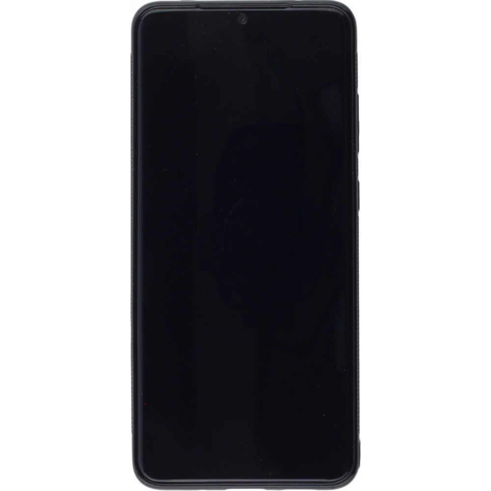 Coque Samsung Galaxy S20 - Silicone rigide noir Wolf Shape