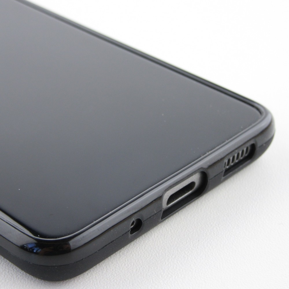 Coque Samsung Galaxy S20 - Silicone rigide noir Wolf Shape