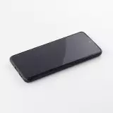 Coque Samsung Galaxy S20+ - Silicone rigide noir Valentine 2024 Coeur Noir Abstrait