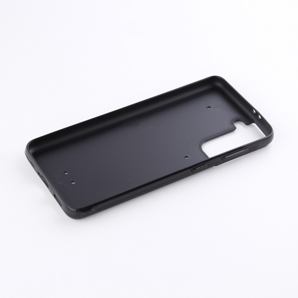 Hülle Samsung Galaxy S21 5G - Silikon schwarz Wolf Shape