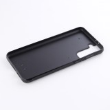 Coque Samsung Galaxy S21+ 5G - Silicone rigide noir Wolf Shape