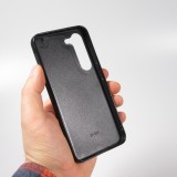 Samsung Galaxy S23 Case Hülle - Silikon schwarz Oliv Marmor