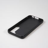 Coque Samsung Galaxy S23 FE - Silicone rigide noir Marble Black 01