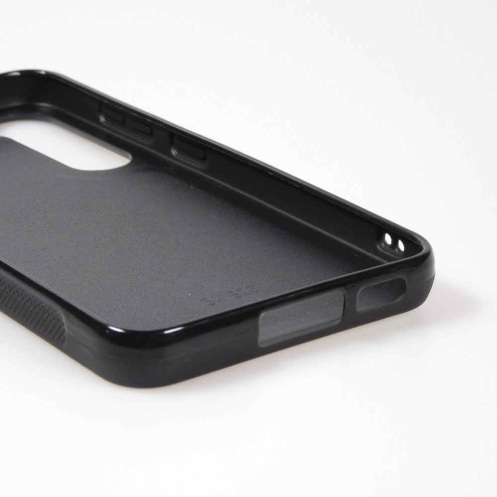 Coque Samsung Galaxy S23 FE - Silicone rigide noir Astro Suisse sur lune