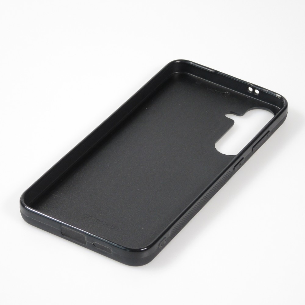 Samsung Galaxy S24 Case Hülle - Silikon schwarz Minimal Häschen Süße