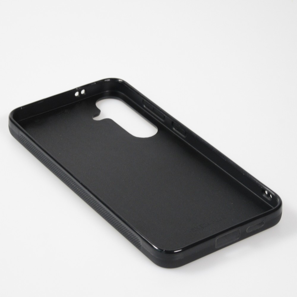 Samsung Galaxy S24 Case Hülle - Silikon schwarz Minimal Häschen Süße