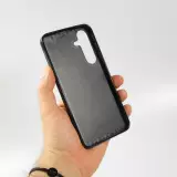 Coque Samsung Galaxy S24+ - Silicone rigide noir Preppy Turtle