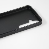Coque Samsung Galaxy S24+ - Silicone rigide noir Manta Lagon Nettoyage