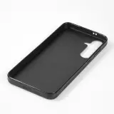 Coque Samsung Galaxy S25 - Silicone rigide noir Poya Suisse 2 noir