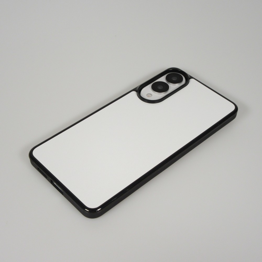 Coque Samsung Galaxy S25 Edge - Silicone rigide noir Poya Suisse 3 noir