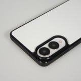 Coque Samsung Galaxy S25 Edge - Silicone rigide noir Poya Suisse 3 noir
