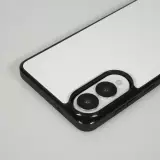 Samsung Galaxy S25 Edge Case Hülle - Silikon schwarz Weihnachten 2023 Verzauberter Weihnachtsmann
