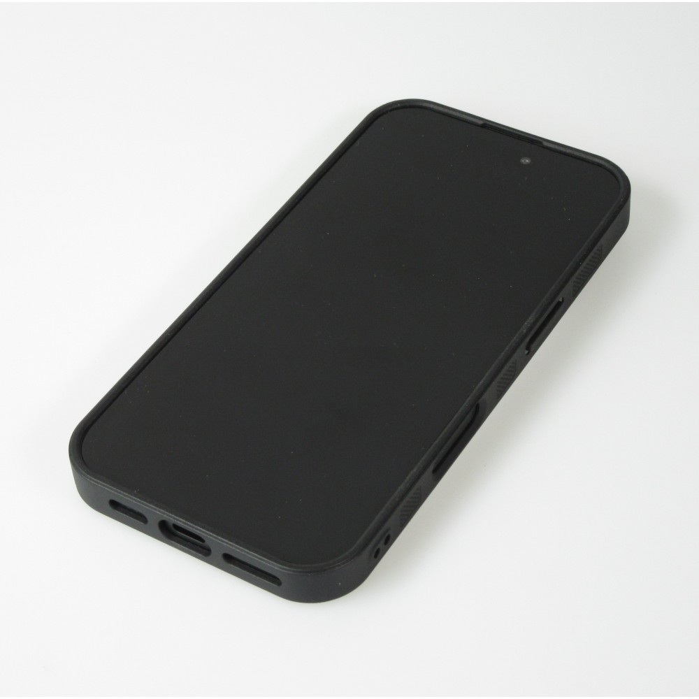 Coque Samsung Galaxy S25 Edge - Silicone rigide noir Poya Suisse 3 noir