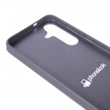 Coque Samsung Galaxy S25 FE - Silicone rigide noir Unique au monde générée par intelligence artificielle (AI) avec vos idées