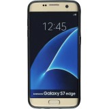 Samsung Galaxy S7 edge Case Hülle - Silikon schwarz Ecuador 2022 Fußballtrikot