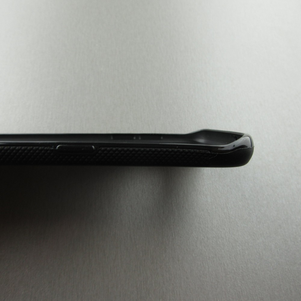 Coque Samsung Galaxy S7 edge - Silicone rigide noir Palm trees gold stripes