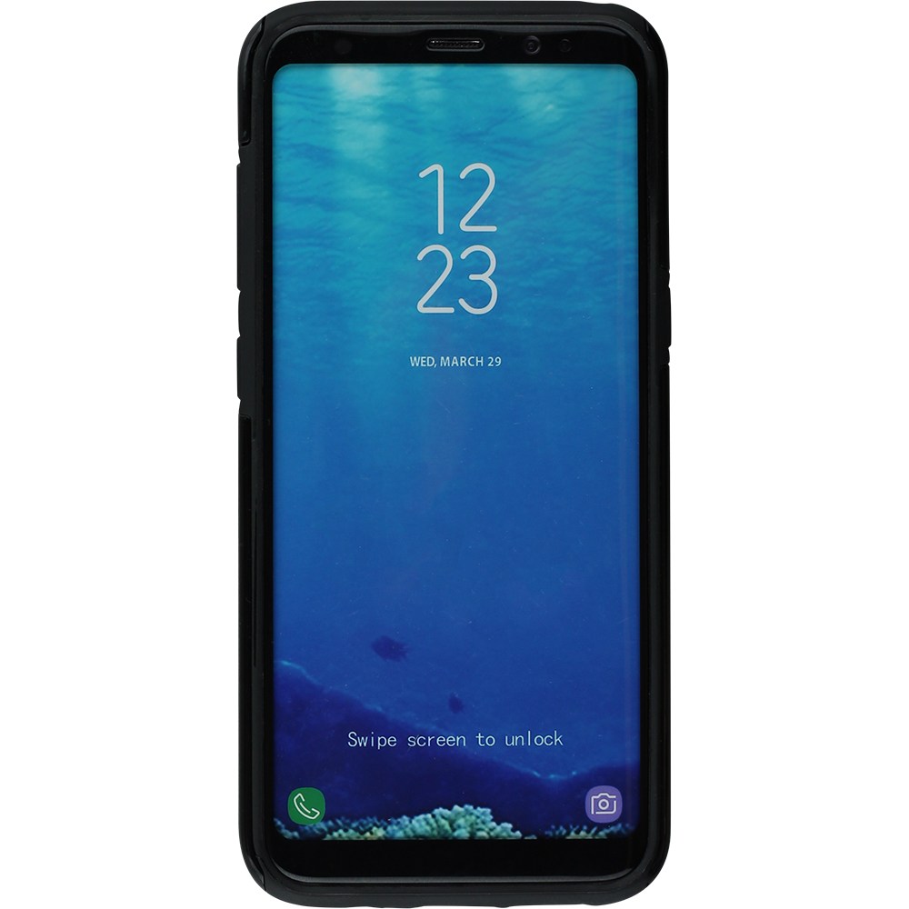 Samsung Galaxy S8 Case Hülle - Hybrid Armor schwarz F1 Track 2025 China