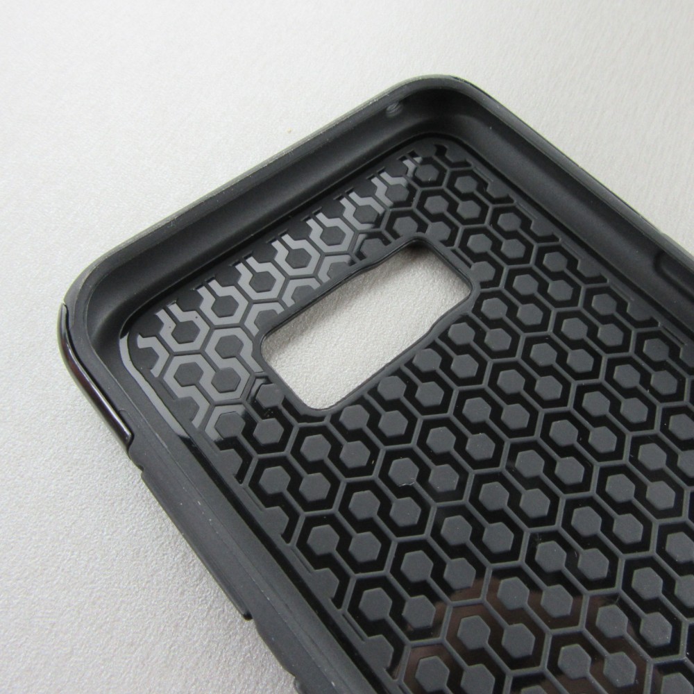 Hülle Samsung Galaxy S8+ - Hybrid Armor schwarz Black Red Lines