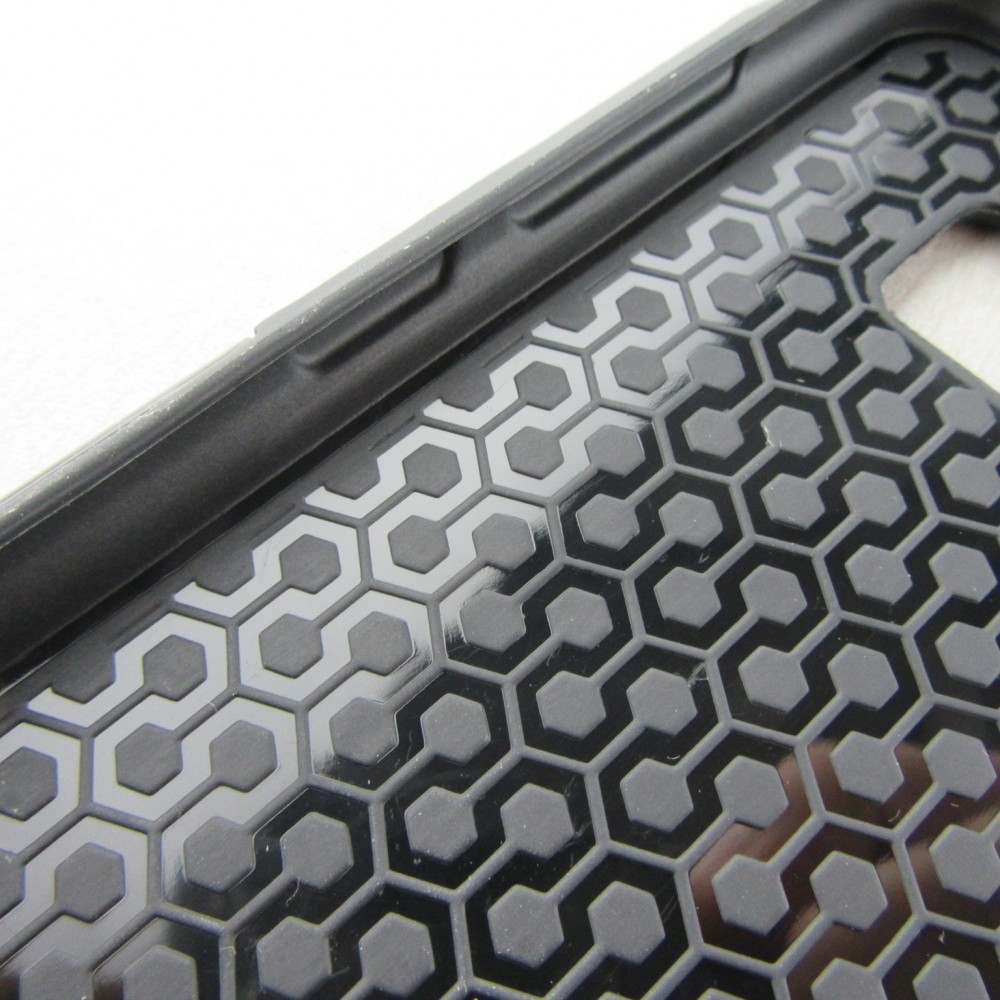 Hülle Samsung Galaxy S8+ - Hybrid Armor schwarz Black Red Lines