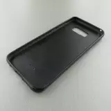 Coque Samsung Galaxy S8+ - Silicone rigide noir Maillot de football Italie 2022 personnalisable
